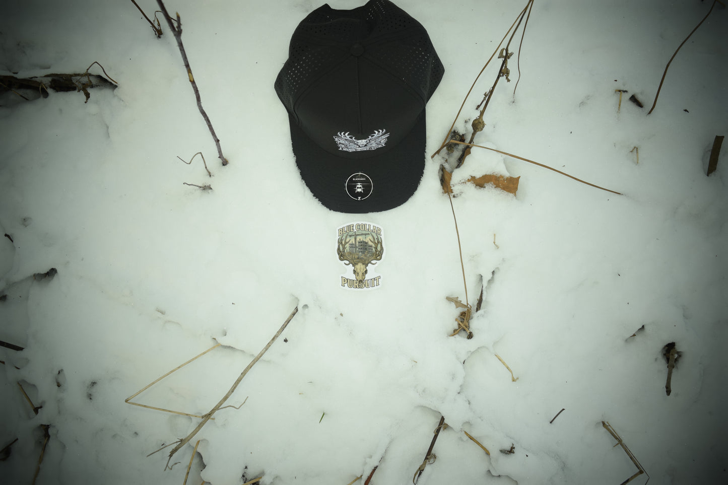 Work. Hunt. Fish. Sticker