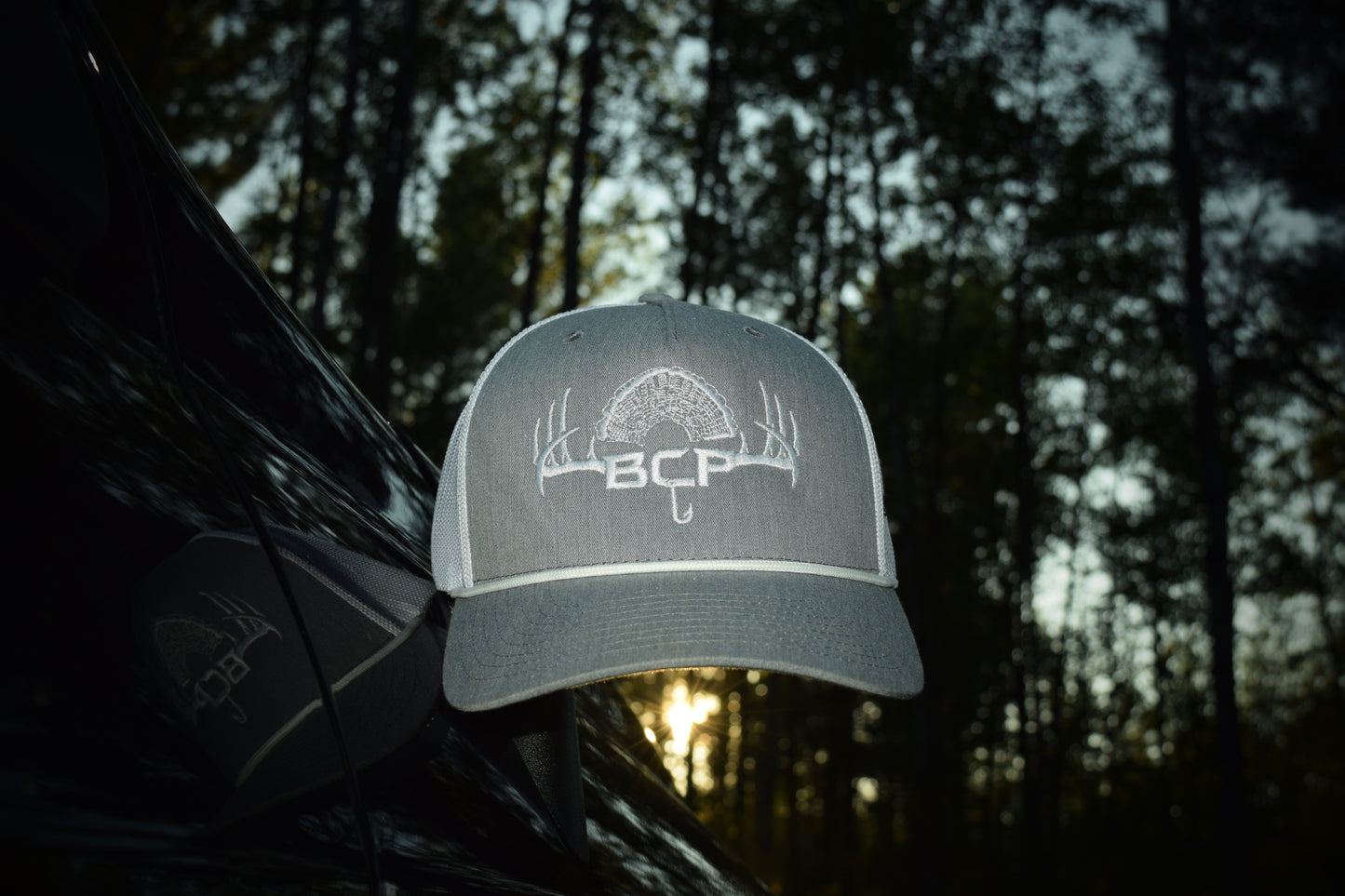 Grey/White BCP Rope SnapBack