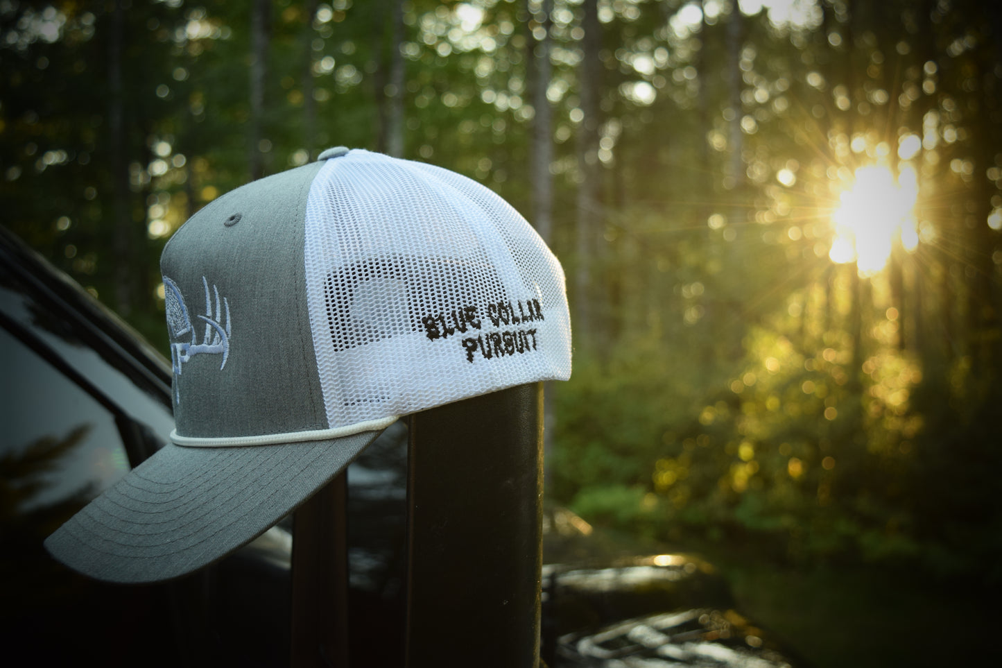 Grey/White BCP Rope SnapBack